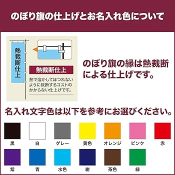 みさき　オリジナルのぼり旗オーダー Amazon | のぼり 旗 自由に名入れ 印刷 オリジナル のぼり旗